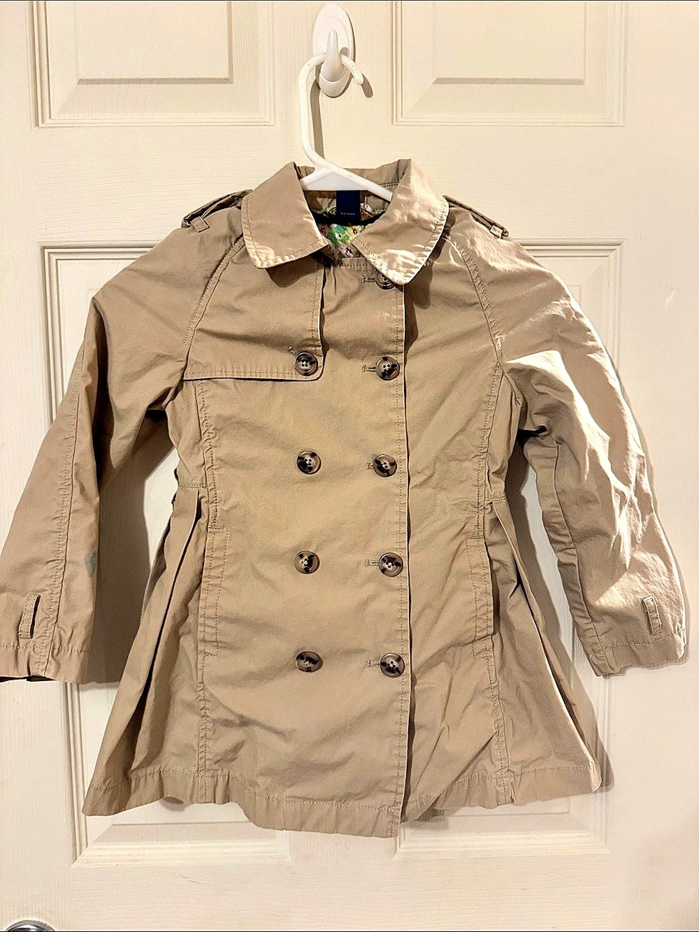 Polo Ralph Lauren Double-Breasted Trench Coat in Brown